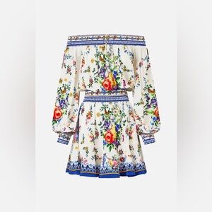 Camilla off shoulder short dress